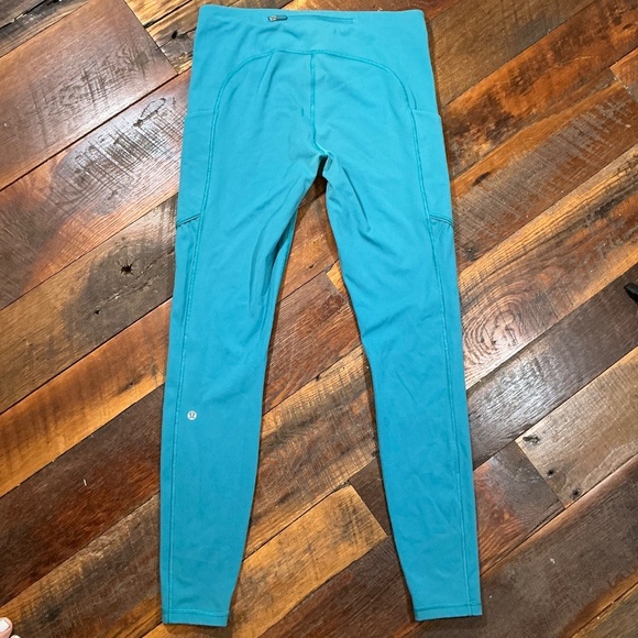 Lululemon Speed Up Tight 28" Ice Cave Blue Full-On Luxtreme Size 8 Leggings - Picture 3 of 8